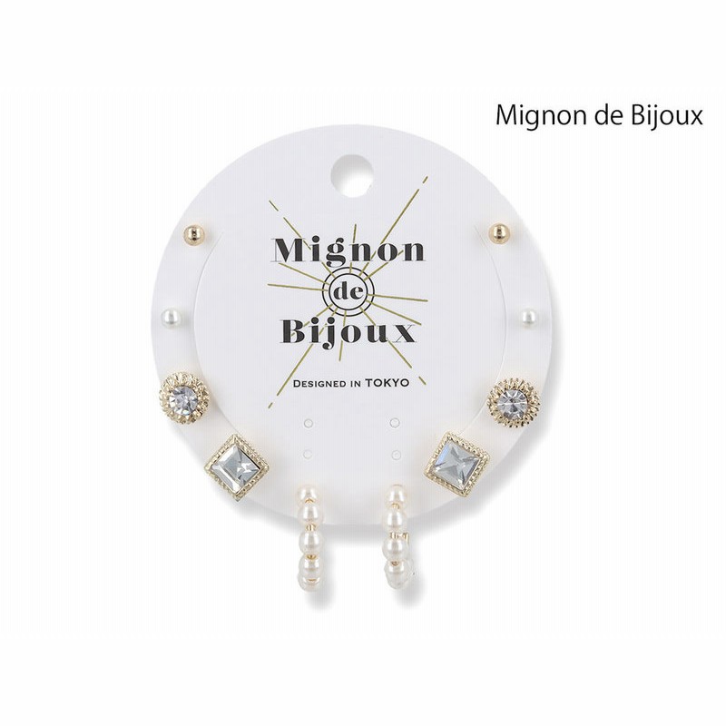 Mignon Tutu ピアス 5点セット Rehda Com