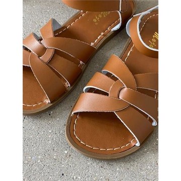 衣玲ins復古平底明線設計羅馬鞋