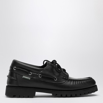 Ranger Moc Soft Loafers in Black