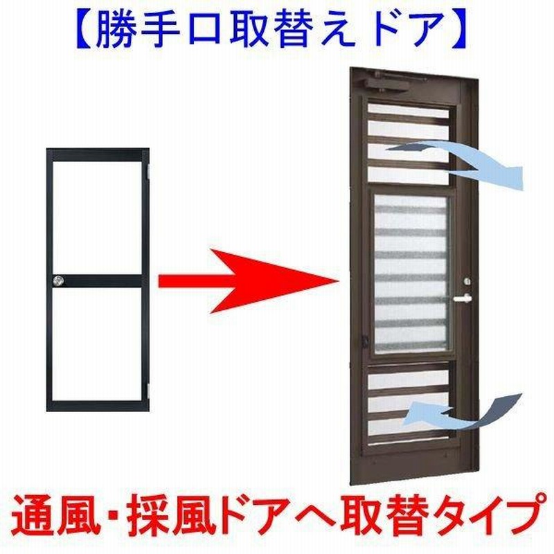 勝手口取替ドア 通風・採風ドア ライトドア 旧ベルエア オーダーサイズDW448-848×DH〜1800 ドア本体のみ取替用 単板ガラス LIXIL/リクシル製  アルミサッシ LINEショッピング