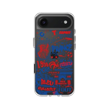 iPhone Air Clear Case（相機按鈕） 透明 - FFF - Bleu collectif