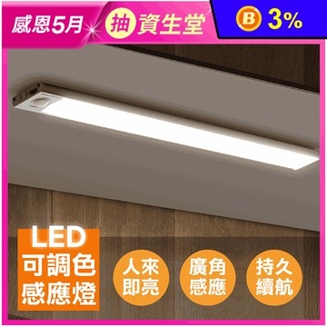 可調光LED超薄智能磁吸感應燈