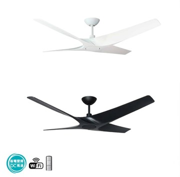【燈王的店】台灣製 領航者吊扇 56吋DC吊扇  內建WI-FI功能 附遙控器 EJ-23537W EJ-23537BQ