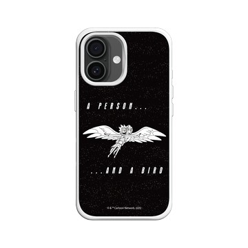 iPhone 16 SolidX 白 - 瑞克和莫蒂 Rick and Morty - 瑞克和鳥