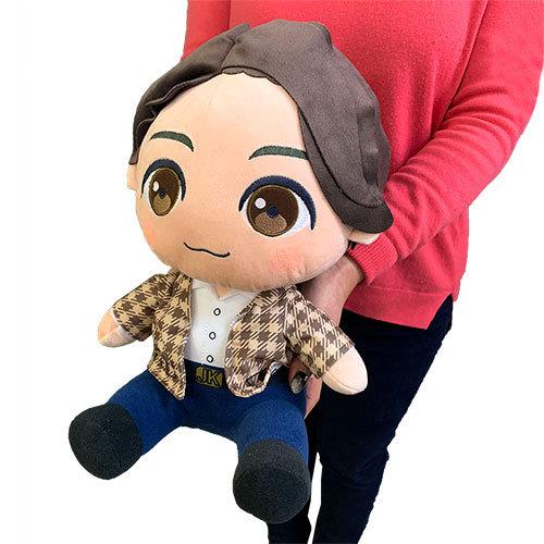 特価 TinyTAN メガジャンボ おすわり ぬいぐるみ JungKook 34cm BTS 