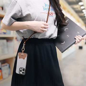 GARMMA LINE FRIENDS 造型手機扣環背帶