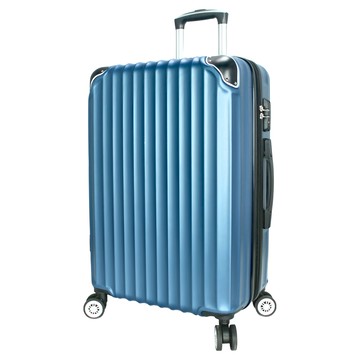 Well Life 悅生活 威尼斯Plus行李箱 TSA海關密碼鎖 360度靜音飛機輪  24吋(44 x 24 x 67cm)  湛藍色