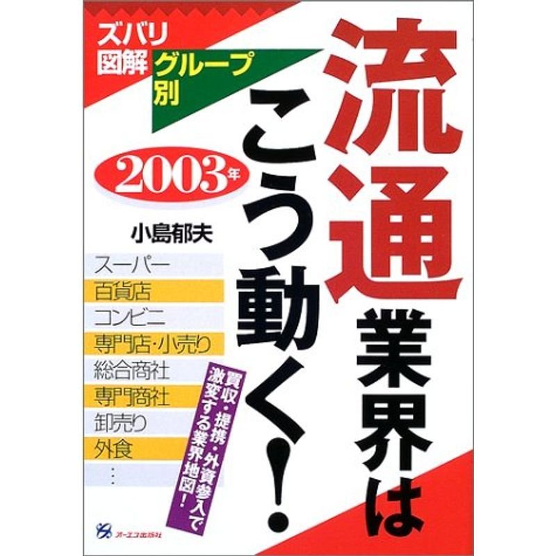 流通業界はこう動く〈2003年〉?ズバリ図解グループ別