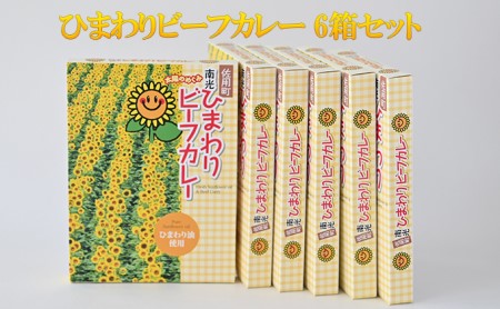 ひまわりビーフカレー 6箱セット   カレー ご当地カレー　詰合せ