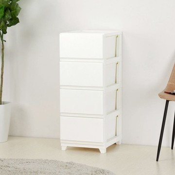 DECONY CEVO 日製四層抽屜櫃-DIY-多色可選 淺灰