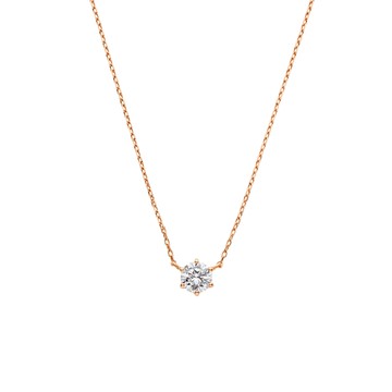 VI 六爪單鑽項鍊(0.20ct)