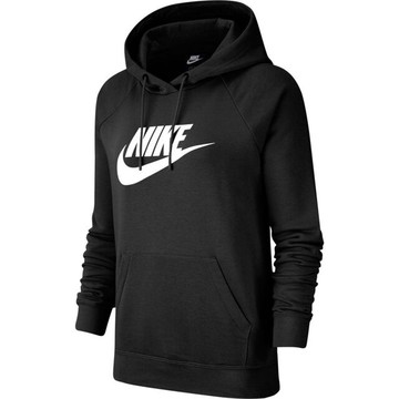 Nike AS W NSW ESSNTL HOODIE [BV4127-010] 女 運動 連帽 長袖 上衣 棉柔 黑