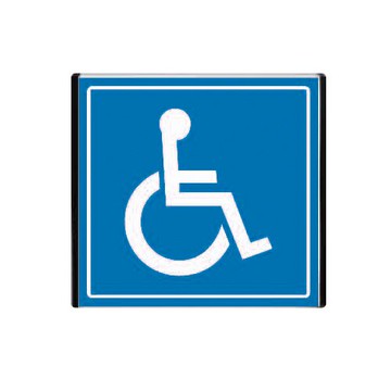 ZG1 雙面型 TL-1515A (無障礙廁所) 崁牆雙面鋁牌 / 個 TL-162【APP滿額下單10%點數(單一帳號最高5000點)】1/31止