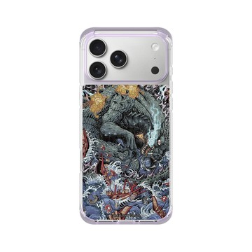iPhone 17 Pro Max ClearX (MagSafe 兼容) 夢透紫 - 哥吉拉 Godzilla - 海上大戰