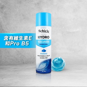 【Schick 舒適牌】舒適水次元刮鬍露(保濕型)198G