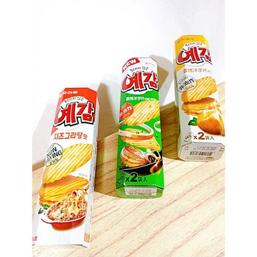 (10%蝦幣回饋/免運) 韓國 好麗友 Orion 預感香烤洋芋片 原味 洋蔥 起司口味 (64g盒) 非油炸 洋芋片