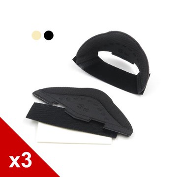 糊塗鞋匠 優質鞋材 F71 10mm靠墊式後跟貼 3雙