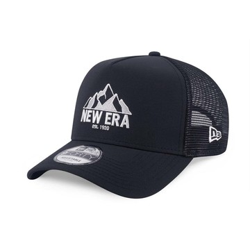 NEW ERA 男女 9FORTY AF 卡車帽 MOUNTAIN LOGO FW26 黑 NE15169334