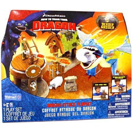 How to Train Your Dragon Playset Dragon Attack with Deadly Nadder