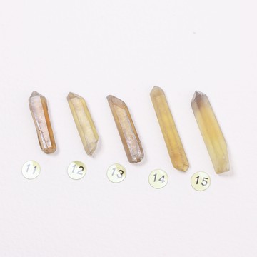 招財小物 |黃水晶 天然無燒黃水晶 帶財旺財 自信 桌上型擺件 原礦 3CS20-11,12,13,14,15