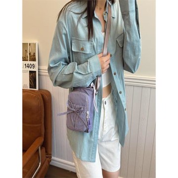 遛彎包手機包出行外出通勤夏天小斜挎包戶外騎行運動水杯收納包包