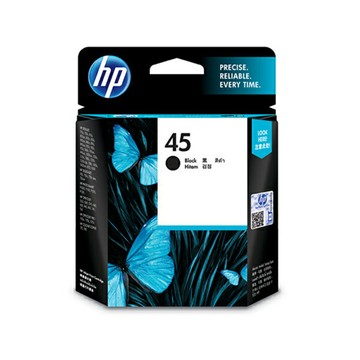 HP 黑色原廠墨水匣 / 盒 51645AA 45【APP滿額下單4%點數(單一帳號最高1000點)】7/31止