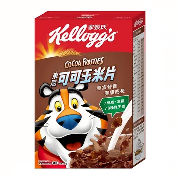 Kellogg's 家樂氏 FROSTIES 東尼可可玉米片 豐富營養 健康成長 低脂 高纖 富含維生素A B1 B2 C  300g  1盒
