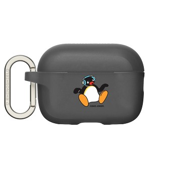 AirPods Pro 2 AirPods Case 黑 - Pingu 企鵝家族 - 大聲點聽不見