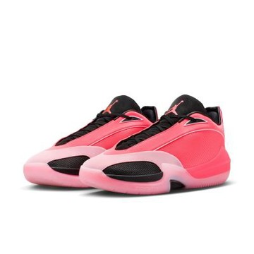 NIKE 籃球鞋 男鞋 運動鞋 包覆 緩震 氣墊 JORDAN TRIANGLE PF 粉黑 IO0424-600