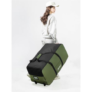 學生住校行李包超大容量可折疊托運袋住宿生裝被子收納旅行帶輪子