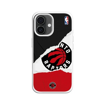 iPhone 16 SolidX 白 - NBA - 熱血系列-多倫多暴龍 Toronto Raptors - Sweat and Tears