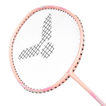 VICTOR 突擊穿線拍-羽毛球拍 穿線拍 訓練 勝利 TK-812CL-I-I-ZZ 粉紅