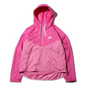 (WMNS) Nike Sportswear Windrunner Hoodie Jacket For Pink