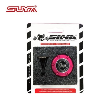 【SUYA】鋁合金車用香氛座 桃紅色 台灣製