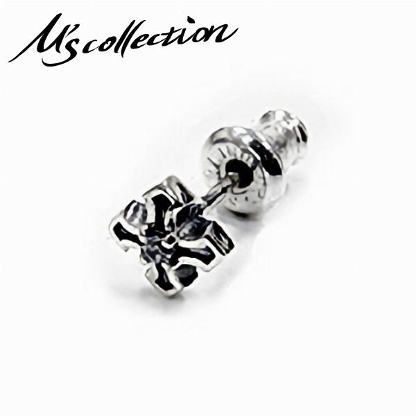 【お値下げしました】M's collection ピアス(両耳) クロス超美品 M'S COLLECTION M's collection エムズコレクション RE: キー