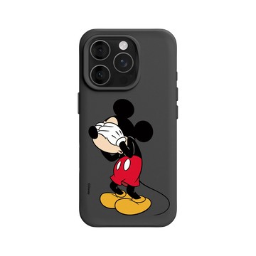 iPhone 16 Pro SolidX 黑 - 迪士尼-米奇 Mickey - 遮眼米奇