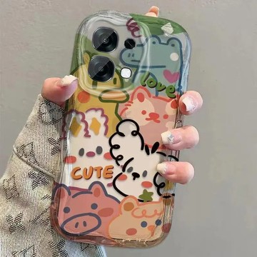 卡通可愛動物 iPhone 13 12 PRO 11 XR XS max 7 8 6 6s plus se2 手機殼