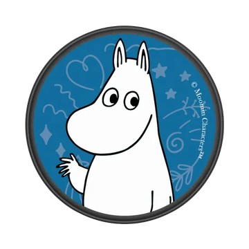 GRIP O (MagSafe 兼容） 黑 - Moomin - Hi Moomin!