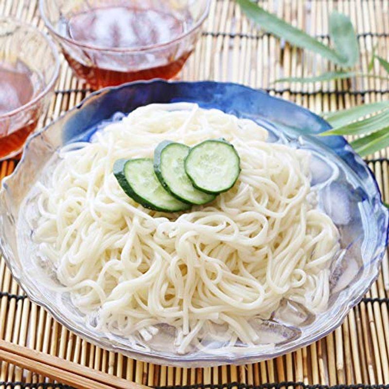 メール便手延生そうめん 200g×3パック 長崎生素麺(半生タイプ) (nh205068)