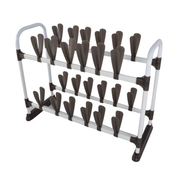 LIFECODE《瑞克斯》雙排雙層鞋架(可放24雙鞋)