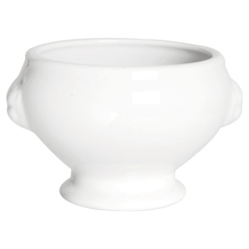 EXCELSA White 白瓷酥皮濃湯碗 13cm  1個  白色