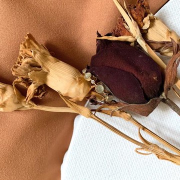 「知更鳥」歌劇院 戒指復古小眾巴洛克少女貓眼石法式開口可調節