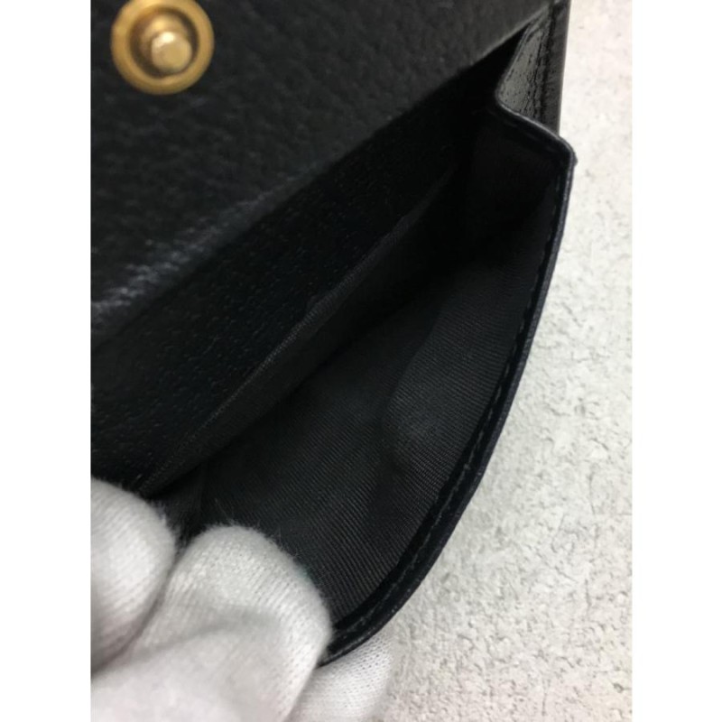 GUCCI◇2つ折り財布/レザー/BLK/無地/メンズ/522915・496334 | LINEブランドカタログ