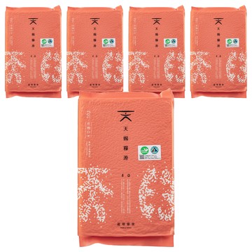 MANNA 天賜糧源 黑黏土有機白米  5個  2kg  CNS二等