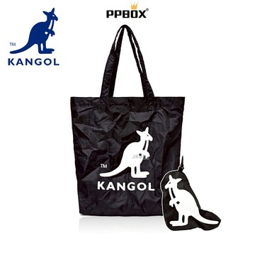 🔜 快速出貨 KANGOL 英國 袋鼠 可折疊袋鼠造型收納袋【69553018】包包 旅行袋 購物袋