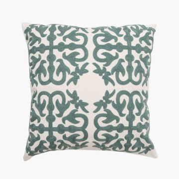 【協貿】復古簡約刺繡布藝清風襲夢沙發方形抱枕含芯