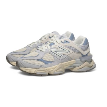 NEW BALANCE 休閒鞋 NB9060 燕麥 藍紫 復古鞋 老爹鞋 女 U9060EEL