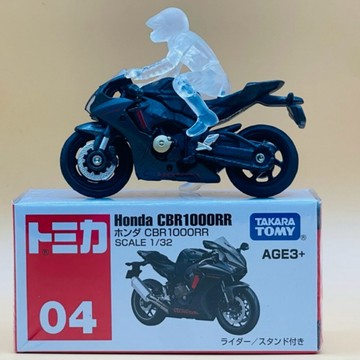 【亞版】【2025】3月新車 TOMICA 多美小汽車 No.04 Honda CBR1000RR  958376