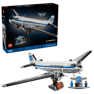 5280【台中翔智積木】LEGO 樂高 Icons 系列 11378 Douglas™ DC-3™ PAN AM® 客機