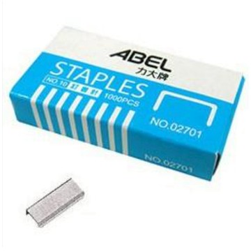 力大 02701 10號訂書針 (1000入) / 訂書針 釘書機 訂書機